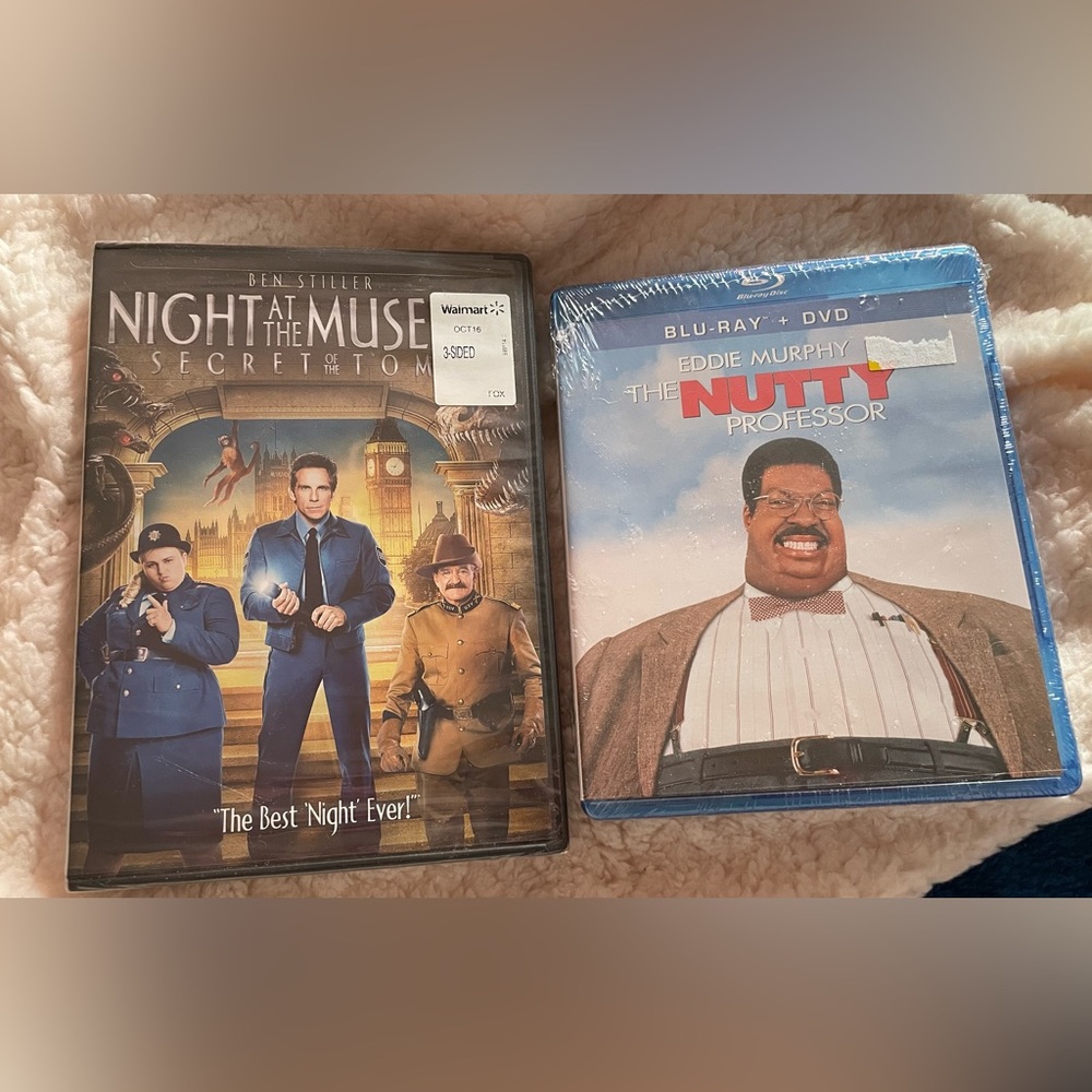 Night at the Museum & Nutty Professor